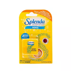 SPLENDA kalorienfreier Süßstoff, Mini-lösliche Tabletten, 200 Stück - Bild 1 von 6