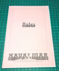 Naval War, replacement rules booklet, for Avalon Hill