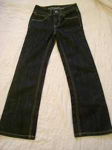 Girls GUESS Jeans Dark Blue Size 7 EUC Excellent Condition BTS - Picture 1 of 3