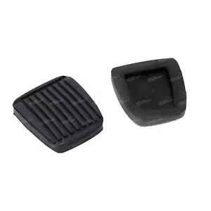 Pair Clutch + Brake Pedal Pad Rubbers for Toyota Corolla ZRE152R 07-11 Manual - Picture 1 of 3