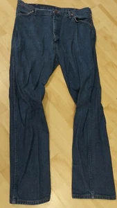 Wrangler Mens Classic Jeans 38x32 Dark blue - Picture 1 of 1