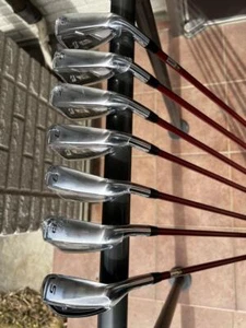 Bridgestone J15 7 Iron Set of 7 5-9.P.S Tour AD J15-11 flex Stiff RH - Picture 1 of 6