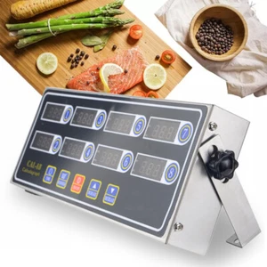 Kommerzielle Koch-Timer 8-Kanal Digital Timer Uhr Restaurant Erinnerung - Bild 1 von 22