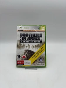 Brothers in Arms: Earned in Blood (Microsoft Xbox Classic) - NUEVO Precintado - Promo - Imagen 1 de 2