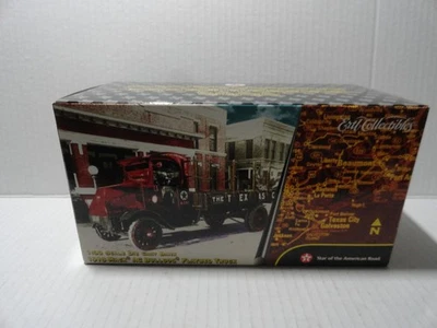 TEXACO - ERTL 1918 MAC AC BULDOG FLATBED TRUCK DIECAST BANK - NEW IN BOX - Image 1 of 3