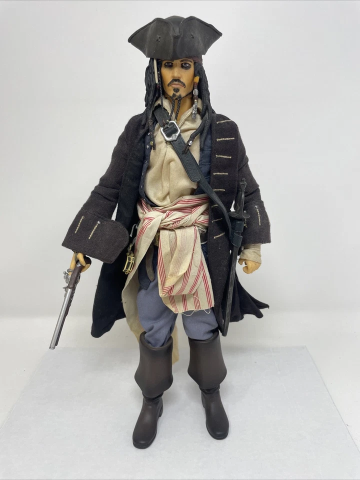 Figura Medicom RAH Piratas del Caribe Cofre del Hombre Muerto Jack Sparrow 12" Foto 1 de 4