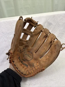 Wilson A9810 Grip Tite Pocket Softball Handschuh braun Leder 13" RHT - Bild 1 von 7