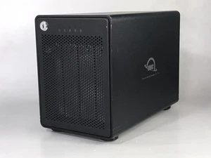 Gabinete de almacenamiento de unidad externa OWC ThunderBay 4 bahías Thunderbolt 2 IVT sin llave - Imagen 1 de 13