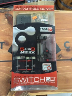 Fuse Quick Detach Carbon Convertible 5 & 3 ARROW QUIVER Color Realtree - Image 1 of 2