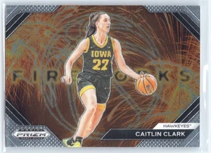 2024-25 Panini Prizm Draft Picks Fireworks Caitlin Clark Rookie Indiana Fever - Picture 1 of 2