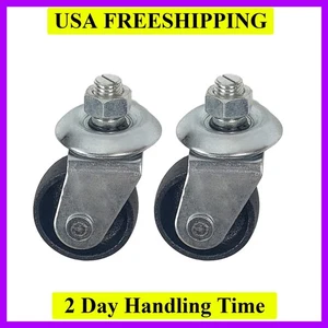Floor Jack Casters for 4 Ton Floor Jack, Cast Iron Caster Wheels, Floor Jack ... - Bild 1 von 6
