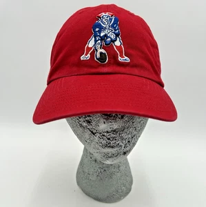 Berretto da baseball calcio New England Patriots Patriot Pat logo vintage marca NFL 47 - Foto 1 di 11