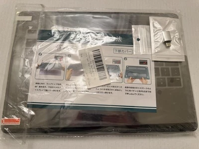 Estuche rígido delgado para MacBook Pro 14 pulgadas, revestimiento de teclado y adaptador OTG brillo B Foto 1 de 3