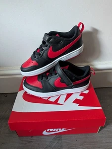 Nike Court Borough Low 2 PSV New In Box Boys Size 12.5 UK Eur 31 - Picture 1 of 10