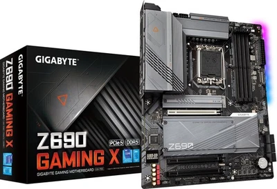MSI GIGABYTE Z690 Gaming X Mainboard Intel Sockel 1700 Intel Z690 DDR5 USB-C M.2