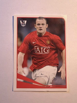 Wayne Rooney - Man  Utd - Merlin Premier League 2008 sticker #326 - Image 1 of 2