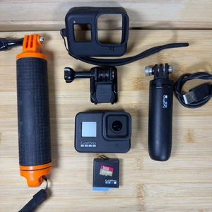 GoPro HERO 8 Black Digital Action Camera + Accessories + 32GB SD Card - Picture 1 of 15