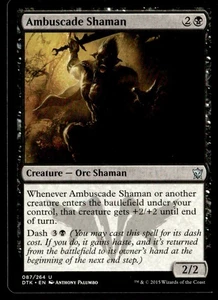 2015 Dragons of Tarkir Ambuscade Shaman Expansion/Uncommon #87 - Picture 1 of 2