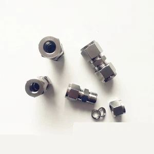Ferrule Fittings Heavy Duty Intermediate Connector Stainless Steel 304 - Picture 1 of 52
