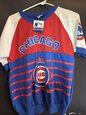 VTG 1989 Chicago Cubs T-Shirt Garan Inc USA Made MLB Wrigley Field Baseball Med - Image 1 of 4