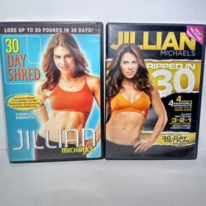 Jillian Michaels - 30 Day Shred & Ripped in 30 Days DVD Lot Jillian Michaels - Picture 1 of 3