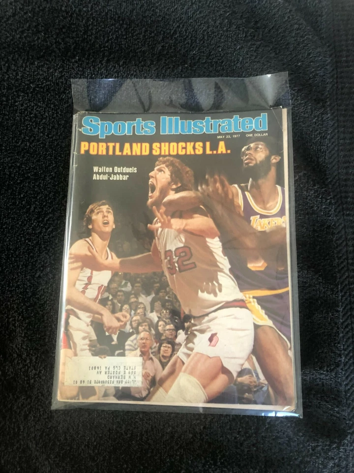 ☆ SPORTS ILLUSTRATED Magazine MAY 23 1977 WALTON JABBAR MID GRADE MK22 - Image 1 of 1