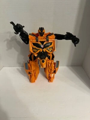 Transformers Buzzworthy Bumblebee Mega 1 Step 10" Orange Camaro Action Figure - Image 1 of 4