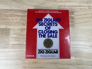 4 CD's The Secrets of Closing the Sale Zig Ziglar English Compact Disc Book - Picture 1 of 2