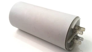 2 PACK COMPRESSOR - PLASTIC ROUND RUN CAPACITOR 55µF / 55UF 400-500V 4 TERMINAL - Picture 1 of 2
