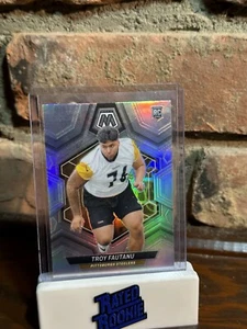 2024 Panini Mosaic - Rookies Silver Prizm #320 Troy Fautanu (RC) - Picture 1 of 2