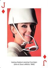 Audrey Hepburn 1966 The Sixties Single Swap Playing Card