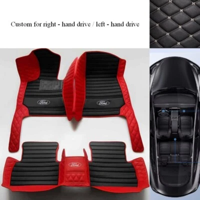 For Ford Escape Car Floor Liner Mats Waterproof Custom Carpets All Weather - Изображение 1 из 4