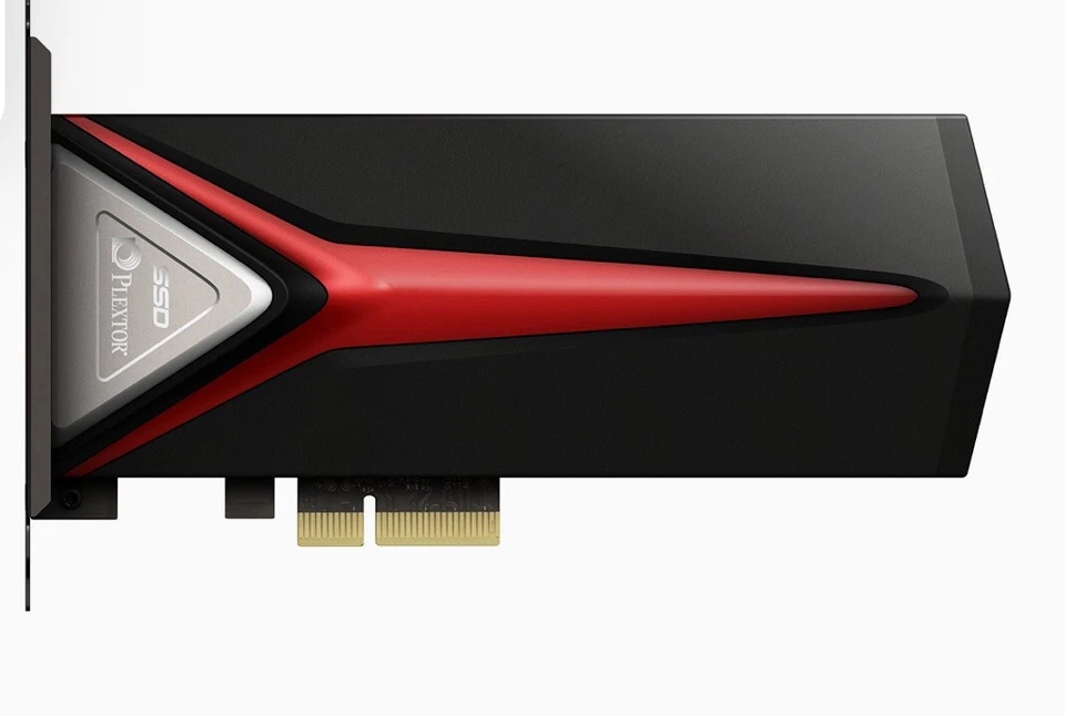 Plextor M8Pe 256GB HHHL PCIe NVMe Internal Solid State Drive with Heatsink (G3) - Image 1 of 4