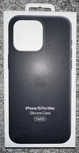 NEW Genuine Apple iPhone 15 PRO MAX (6.7") Silicone Case w/Magsafe - Picture 1 of 2