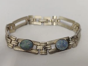 Pulsera de plata esterlina de ópalo - Imagen 1 de 3