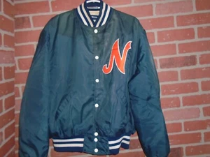 GIACCA NYLON NEW YORK METS VINTAGE NORFOLK TIDES TAGLIA XL-VEDI PRIMA FOTO - Foto 1 di 10