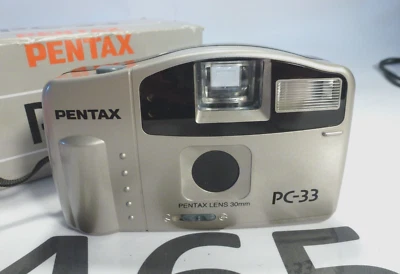 PENTAX PC-33 35mm Film Point and Shoot Camera refm - Image 1 of 4