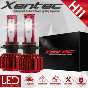 XENTEC LED HID Headlight Conversion kit H11 6000K for 2006-2016 Ford Fusion - Picture 1 of 11