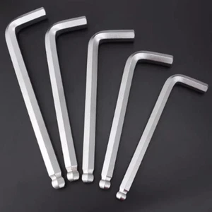 2,5 mm - 19 mm de longitud métrica cabeza esférica llave de entrada llavero acero CR-V - Imagen 1 de 6