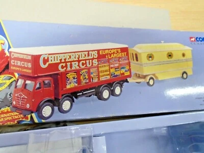 NIB 90s CORGI CLASSICS CHIPPERFIELDS Foden Pole Truck+Trailer VG+Deal! - Image 1 of 4
