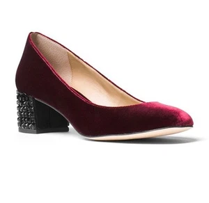 Zapatos de salón MICHAEL Michael Kors Arabella tacón tachonado gatito - terciopelo talla: 7 - Imagen 1 de 4