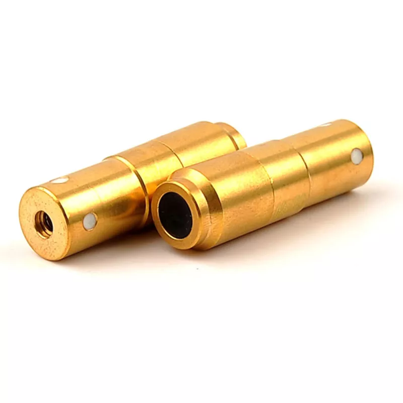 Brass .380ACP Laser Training Bullet Red Laser Bore Sighter for Dry Fire Trainer - Image 1 of 4