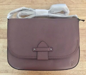 Nwt Women’s FRYE Leather Olivia Crossbody Bag Purse, Amethyst, MSRP $328.00 - Bild 1 von 8