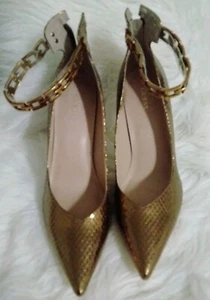 Guess Stefany G-Chain Ankle Strap Pumps. Size 11 - Picture 1 of 9