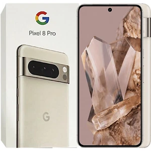 Google Pixel 8 Pro 5G Porcelain 256GB + 12GB Dual-Sim Unlocked SIMFree NEW - Afbeelding 1 van 5