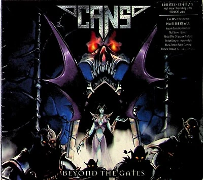 Cans -Beyond The Gates -Limited Ed Digipak CD -NEW (Hammerfall/Warlord) Metal