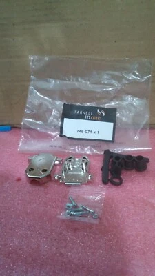 Conector Farnell MH C88310000 DB15 cubierta de plástico metalizado transductor Foto 1 de 4