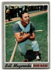1970 Topps #440 Bill Mazeroski Low Grade (crease) Vintage Baseball Card