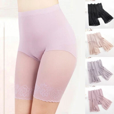 Women Stretch Soft Safety Under Shorts Leggings Skirt Gym Yoga Pants Dress - Image 1 of 4