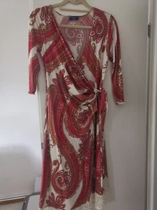 FIFILLES PARIS Kleid Gr. 38 + 40 Paisley Wickelkleid NEU - Bild 1 von 2